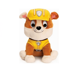 Spin Master 48321 - Paw Patrol plush figure Rubble, 23cm