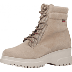 Sportliche CallagHan Stiefelette Schnürschuhe für Damen 27212 CASTOR Beige