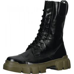 Sportliche högl Stiefelette Schnürschuhe für Damen 4-102721 0189 Schwarz