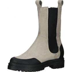 Sportliche Sansibar Stiefelette Schlupfschuhe für Damen 1101070 33 Grau