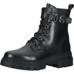 Sportliche SCAPA Stiefelette Schnürschuhe für Damen 21/6684 900 Schwarz