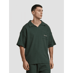 sportliches Another Cotton Lab Herren T-Shirt mit Baumwolle Grün
