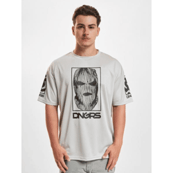 sportliches Dangerous DNGRS Herren T-Shirt Mesh Weiß