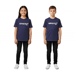 sportliches Formula E Kinder T-Shirt Kurzarm-Shirt nachhaltiges Baumwoll-Shirt mit Formula E Logo 701223582 001 Navy-Blau