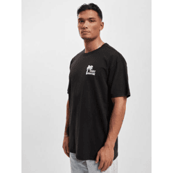 sportliches Just Rhyse Herren T-Shirt mit Baumwolle Schwarz