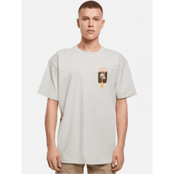 sportliches Merchcode Herren T-Shirt Oversize 240 g/m² mit Baumwolle Grau