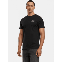 sportliches Mister Tee Herren T-Shirt 200 g/m² mit Baumwolle Schwarz
