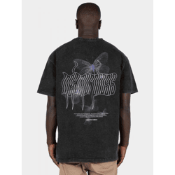 sportliches MJ Gonzales Herren T-Shirt Oversize 240 g/m² mit Baumwolle Schwarz