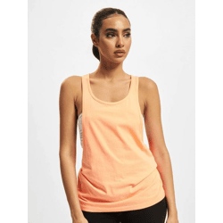 sportliches Urban Classics Damen T-Shirt 140 g/m² mit Baumwolle Orange