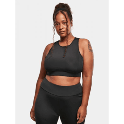 Sporty Urban Classics Women's Stretch T-Shirt, 210 g/m², Black