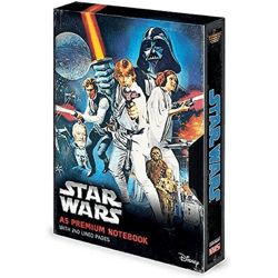 Star Wars - Eine neue Hoffnung VHS - A5 Premium Notizbuch
