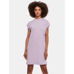 stilvolles Urban Classics Damen Kleid 140 g/m² mit Baumwolle Violett