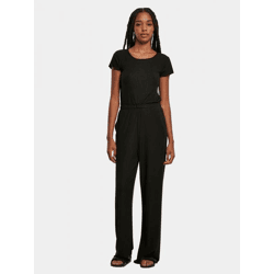 stilvolles Urban Classics Damen Kleid Stretch 200 g/m² Schwarz
