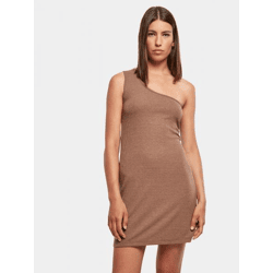 stilvolles Urban Classics Damen Kleid Stretch Slim Fit 235 g/m² Khaki