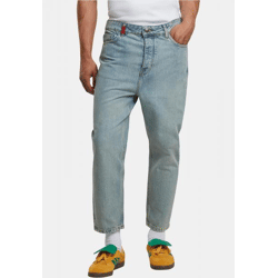 Stylish 2Y Premium Men's Stretch Jeans with Zipper Pockets, Cotton, Blue