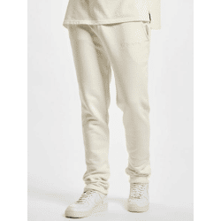 stylische DEF Herren Jeans mit Baumwolle Ecru-Weiß