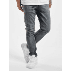 stylische DEF Herren Jeans Slim Fit Stretch Taschen mit Baumwolle Blau