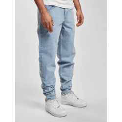 stylische DEF Herren Jeans Taschen Denim mit Baumwolle Blau