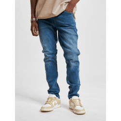 stylische Denim Project Herren Jeans Skinny Fit Stretch mit Baumwolle Blau