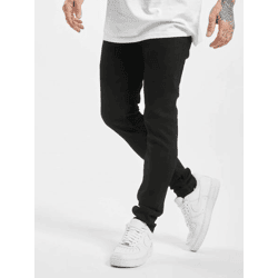stylische Denim Project Herren Jeans Skinny Fit Stretch mit Baumwolle Schwarz