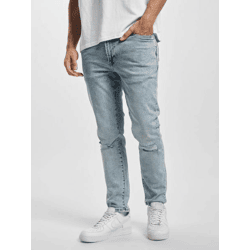 stylische Denim Project Herren Jeans Slim Fit Stretch Reißverschluss mit Baumwolle Blau