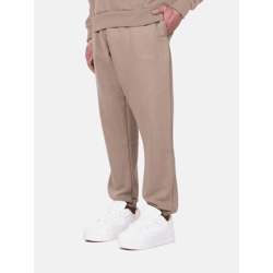 stylische Dropsize Herren Jeans Rippbündchen Oversize mit Baumwolle Beige