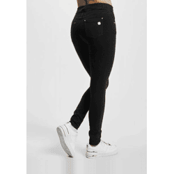 stylische Freddy Damen Jeans Skinny Fit Schwarz
