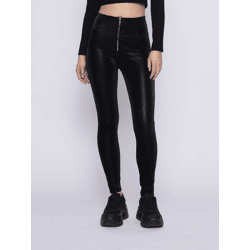 stylische Freddy Damen Jeans Skinny Fit Stretch Schwarz