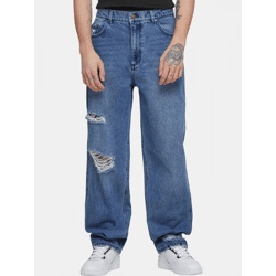 stylische Karl Kani Herren Jeans mit Baumwolle Blau