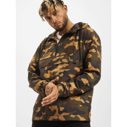 stylische Urban Classics Herren Jacke Reißverschluss 78 g/m² Camouflage