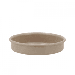 Bowl fragrance cube holder metal beige 7 cm