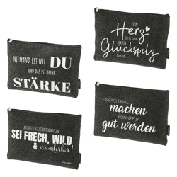 Tasche aus Filz, 4/s, ca. 22x16cm