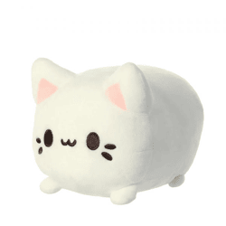 Tasty Peach Custard Meowchi - approx. 18 cm plush figure
