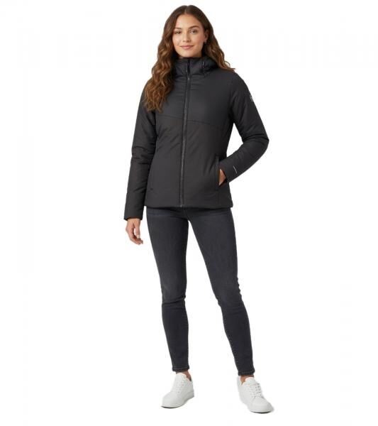 TERNUA Lucindale Damen Isolations-Jacke nachhaltige Multifunktions-Jacke mit Microshell und Thermashell 1643646-9937 Schwarz