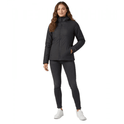 TERNUA Lucindale Women's Insulated Jacket: Sustainable Multifunctional Jacket with Microshell and Thermashell 1643646-9937 Black