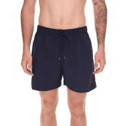 Tommy Hilfiger Medium Drawstring Herren Badehose nachhaltige Schwimm-Shorts mit Logo und Taschen UM0UM02793DW5 Dunkelblau