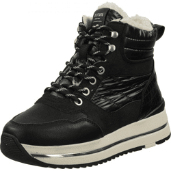 Trendige MUSTANG Stiefelette Schnürschuhe für Damen 1480-602-9 Schwarz