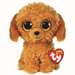 Ty 36377 - Noodle Golden Dog - Beanie Boos - Plush 15 cm