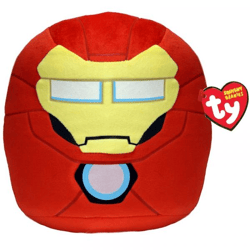 Ty 39253 - Marvel Iron Man - Squishy Beanie - Plüschkissen 25 cm
