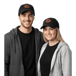 Vandals Unisex Punkrock-Band Trucker-Cap Baseball-Cap mit Logo-Stickerei Baumwoll-Cap Fan-Mütze 9053VAN Schwarz