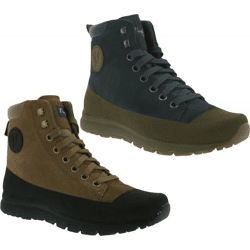 VASQUE Ascender Unisex Wander-Schuhe mit Vibram Sohle nachhaltige Trekking-Schuhe mit Echtleder in Khaki/Braun oder Dunkelblau/Grün