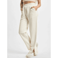 vielseitige DEF Damen Hose mit Baumwolle Ecru-Weiß