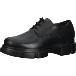 Vielseitige igi&co Halbschuhe Schnürschuhe für Damen 26849 00 Schwarz