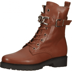 Vielseitige SCAPA Stiefelette Schnürschuhe für Damen 21/6665 530 Braun