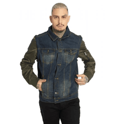 vsct Bomberärmel Jeansjacke blau