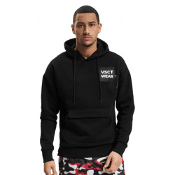 vsct Heavy Kangu Pkt Log Hoodie schwarz