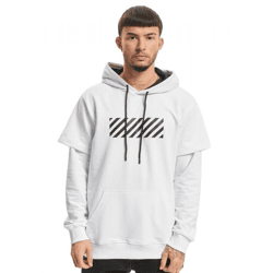 vsct Hybrid 2 In 1 Optic Hoodie weiß