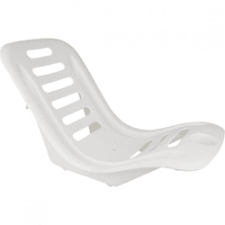 Waimea beach bucket chair white 55 cm