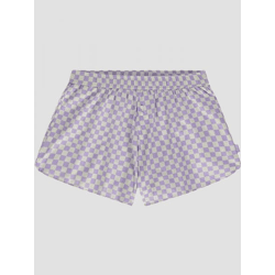weiche Pockies Damen Socken mit Baumwolle Grau/Violett