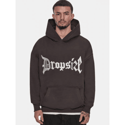 Soft Dropsize Men's Hoodie, 360 g/m², with Cotton, Anthracite